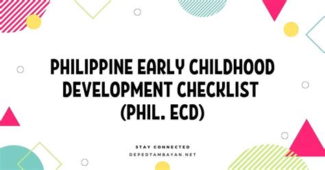 eccd card|2021 Philippine Early Childhood Development Checklist (Phil. ECD).
